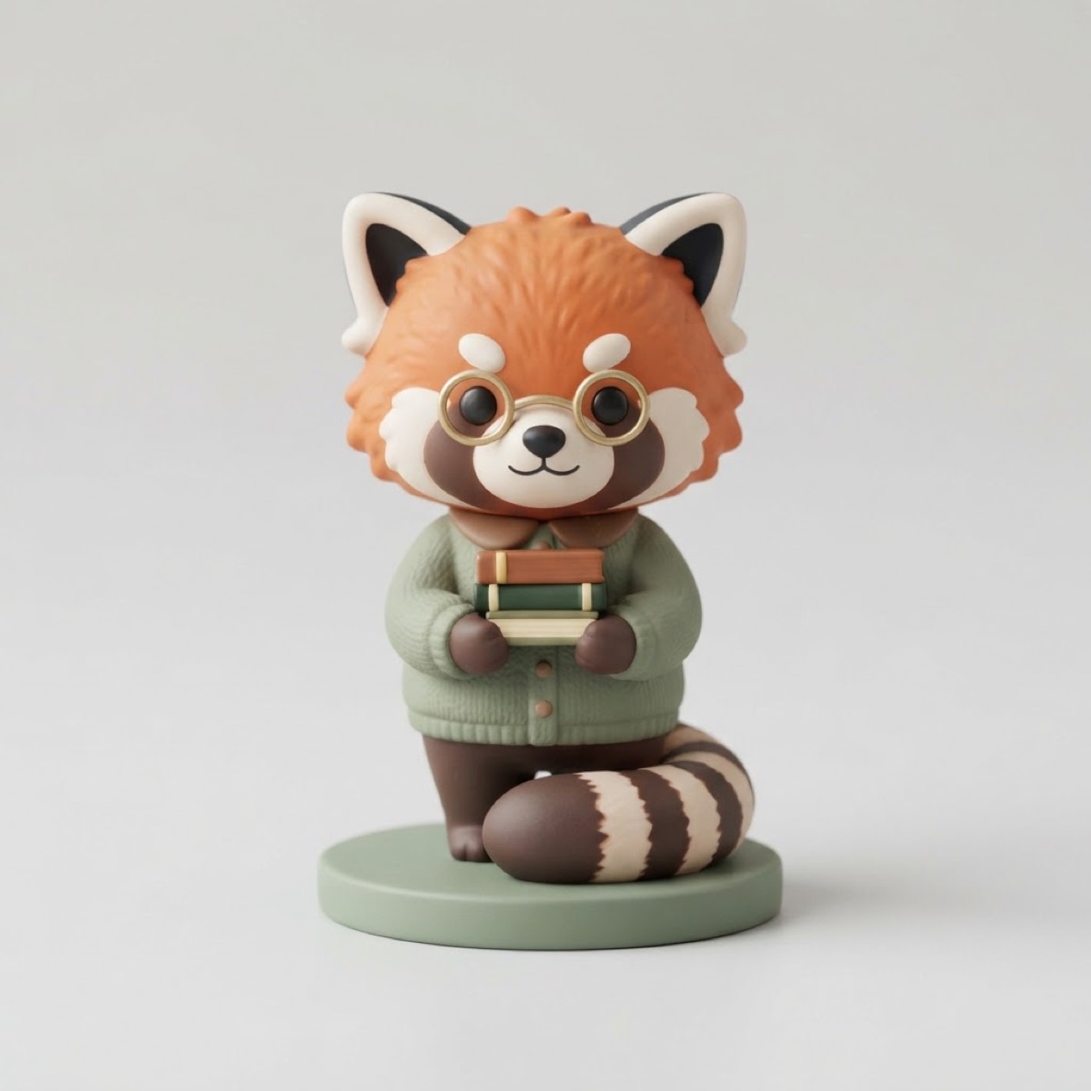 Clover the Red Panda Librarian