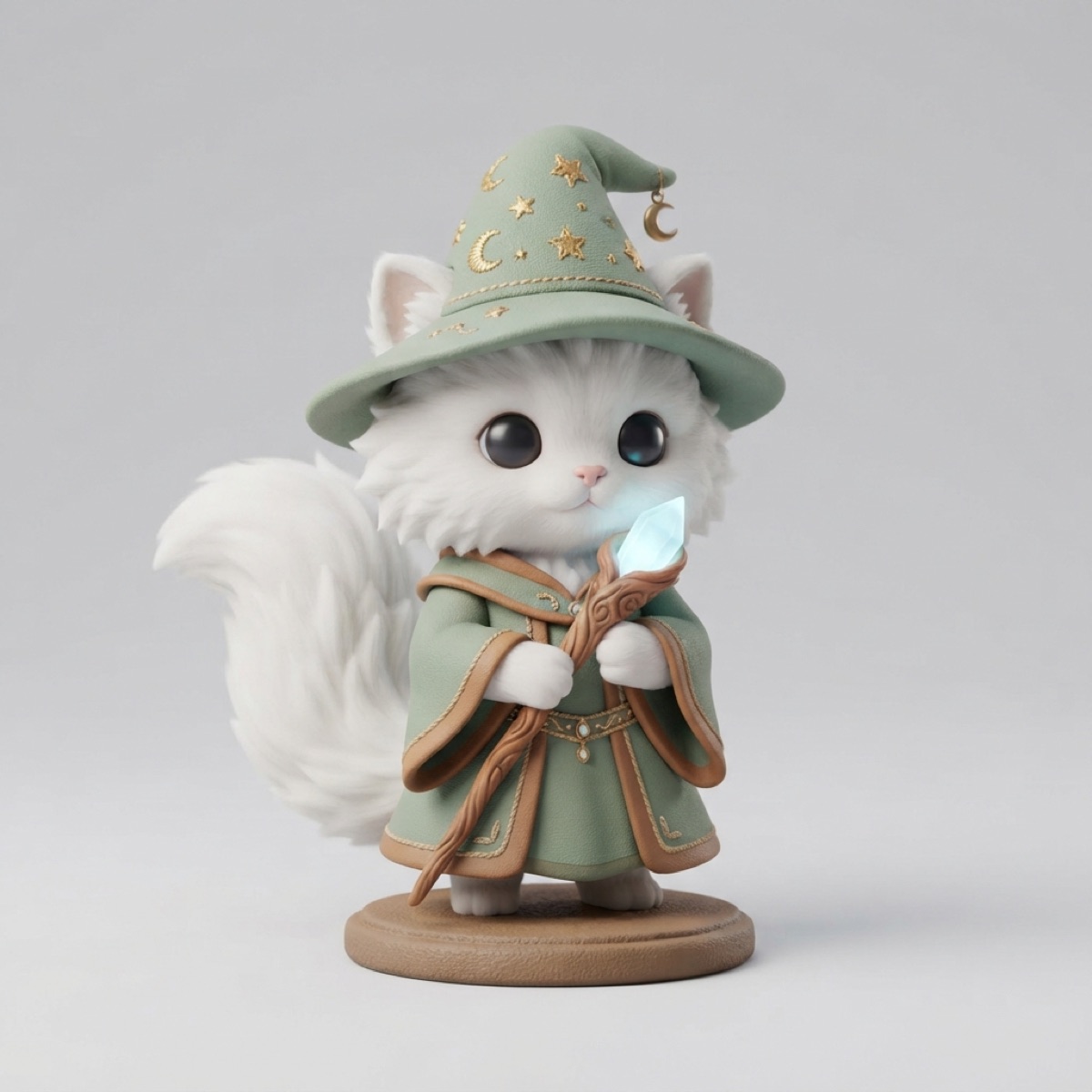Latte the Snow Cat Mage