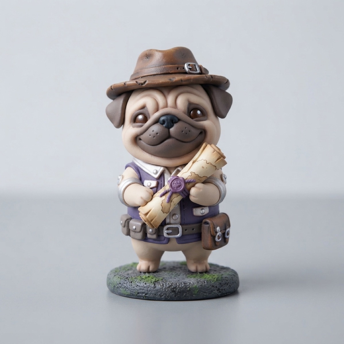 Mocha the Pug Explorer