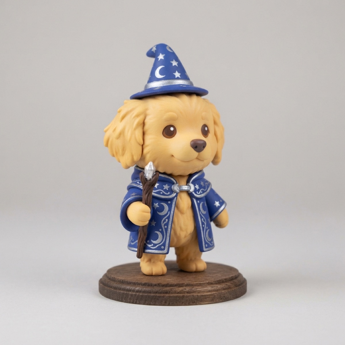 Olive the Golden Pup Wizard