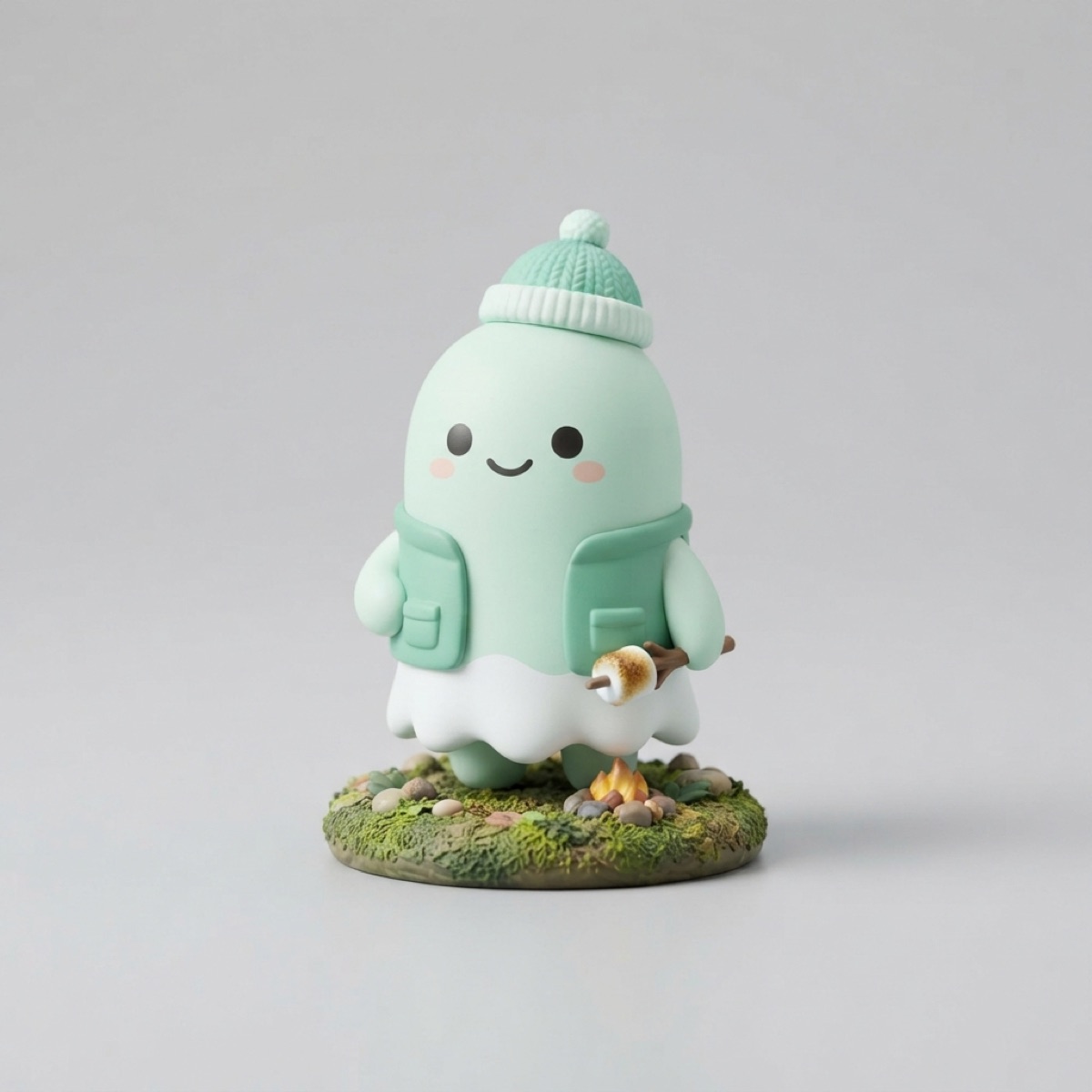 Tofu the Ghostling Camper