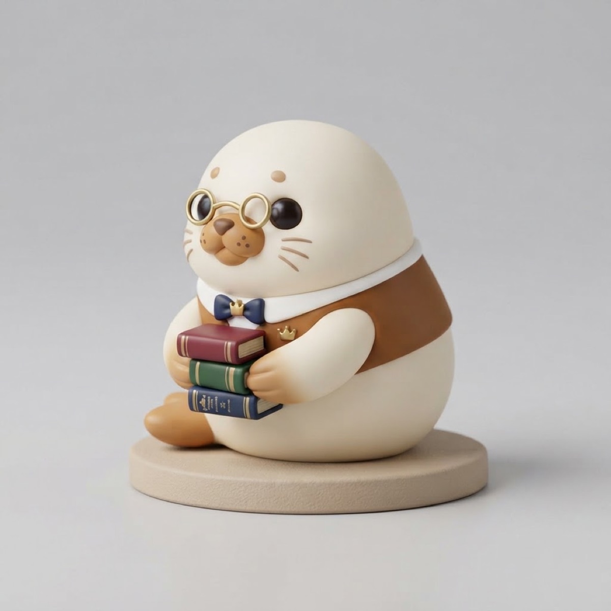Truffle the Seal Pup Librarian
