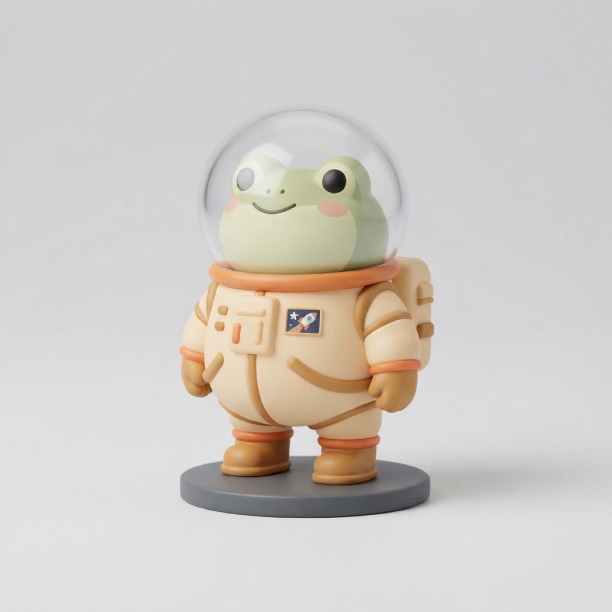 Waffle the Frog Astronaut